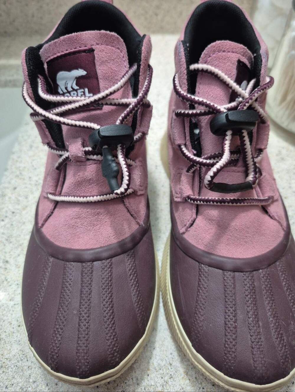 SOREL Youth Out N About IV Classic Waterproof Boot Mauve Size 6Y (Women’s 7.5)